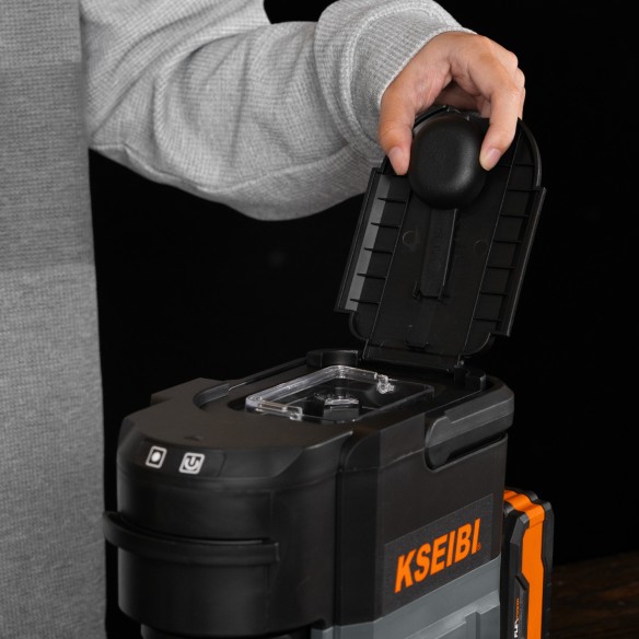 Enjoy Fresh Coffee Anywhere with KIS 20V-501 Cordless Coffee Machine | KSEIBI