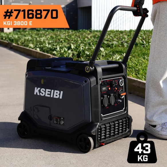 Инверторный бензиновый генератор KGI 3800 E