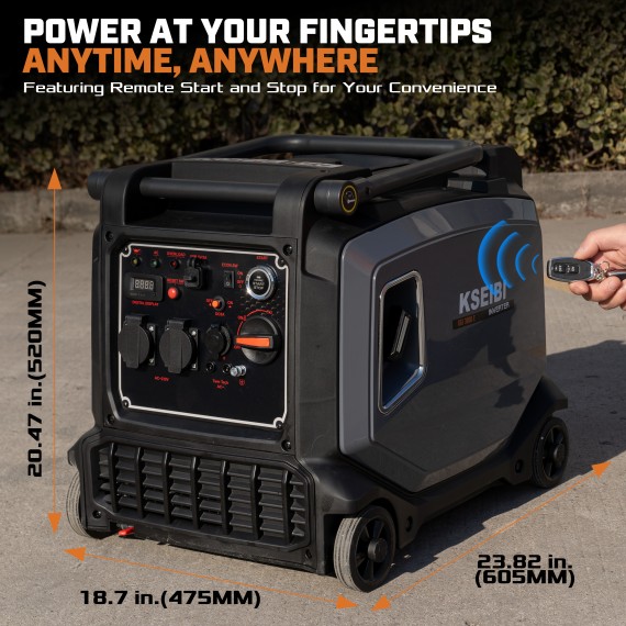 Инверторный бензиновый генератор KGI 3800 E