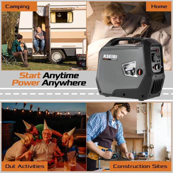 High-Quality Gasoline Inverter Generator for Reliable Power | KSEIBI