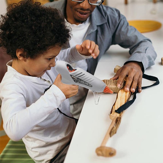 KGG 60D，双温度胶枪，60W，专业家用工具 | KSEIBI