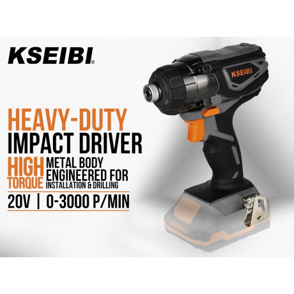 Powerful 20V Cordless Impact Driver for Precision Work | KSEIBI
