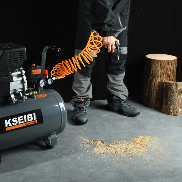 KDA 15-24 Air Compressor, 24L Tank, 2HP Portable | KSEIBI