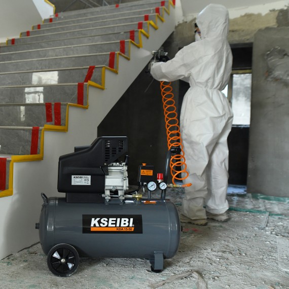 KDA 15-24 Air Compressor, 24L Tank, 2HP Portable | KSEIBI
