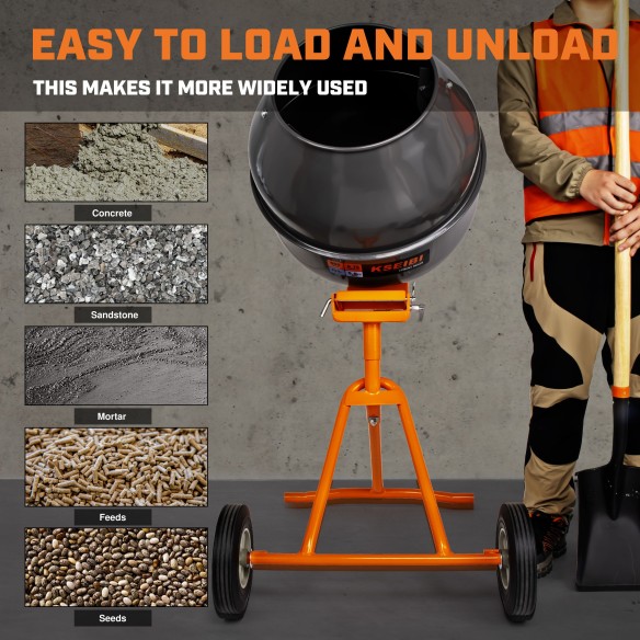 خلاط أسمنت محمول عالي الأداء | KSEIBI