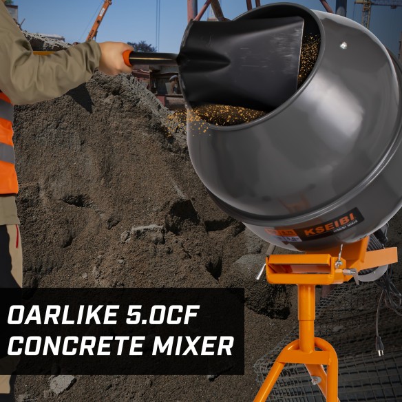 High-Quality Portable Cement Mixer for Construction Projects | KSEIBI