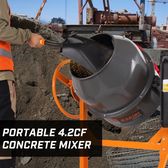 خلاط أسمنت KCM 45-120 L للبناء والمقاولات | KSEIBI