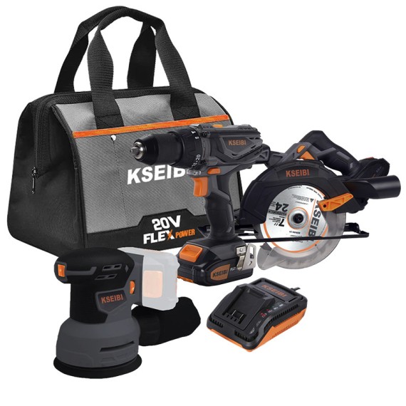 High-Powered 3-Tool Combo Kit for Ultimate Efficiency | KSEIBI