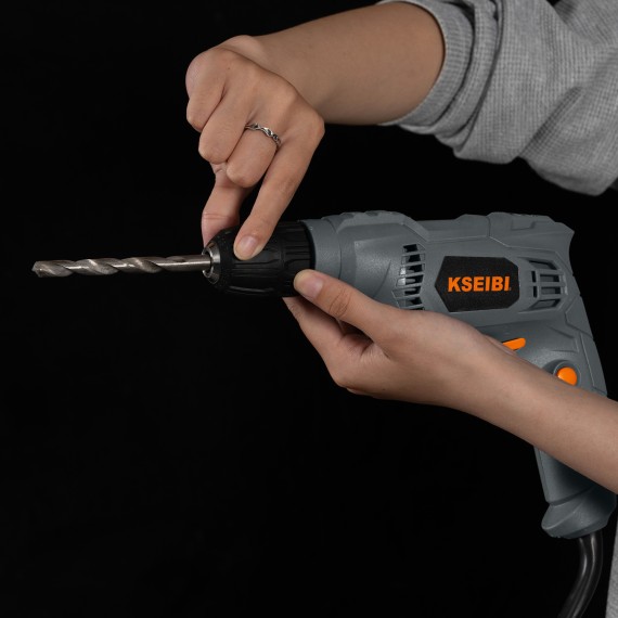 Электрическая дрель KBM 450 S с быстрозажимным патроном | KSEIBI