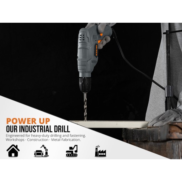 Электрическая дрель KBM 450 S с быстрозажимным патроном | KSEIBI