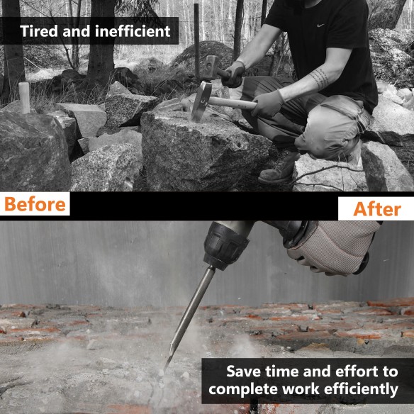 Powerful 1600W Rotary Hammer for SDS-Max Bits, 40mm | KSEIBI