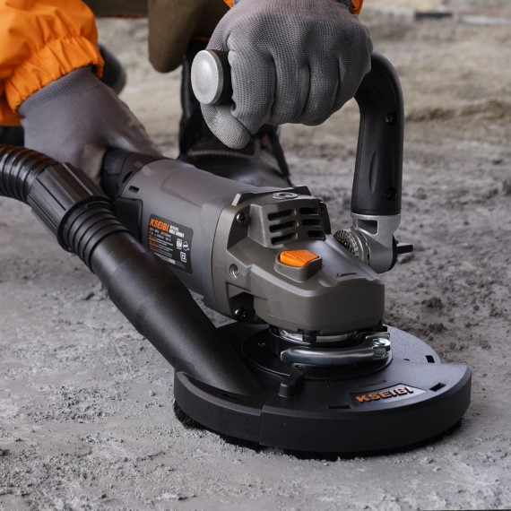 Шлифмашина по бетону KCG 15-125 L, 125 мм, 11,5 А | KSEIBI