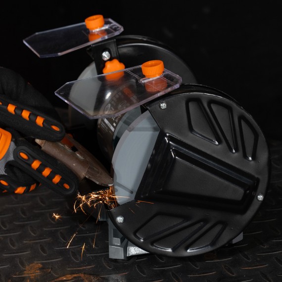 Powerful 150W Bench Grinder 150mm - Top Quality Tools | KSEIBI