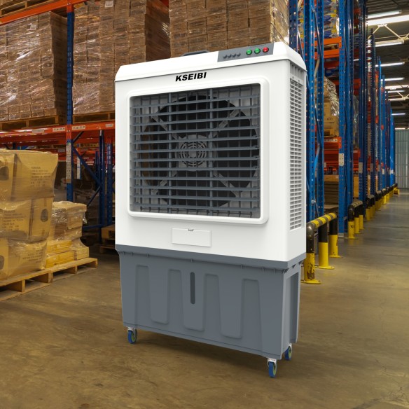 Stay Cool with the KAC 45-125 L Air Cooler - 125L, 450W | KSEIBI