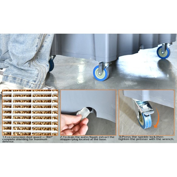 KAC 45-125 L空气冷却器，125L，450W性能卓越 | KSEIBI