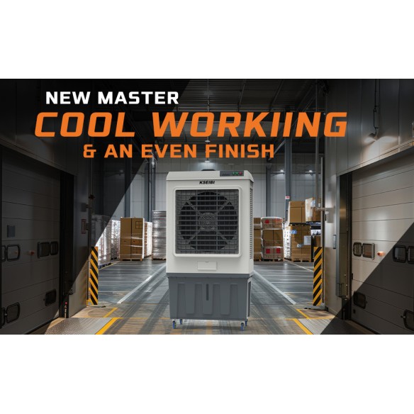 Stay Cool with the KAC 45-125 L Air Cooler - 125L, 450W | KSEIBI