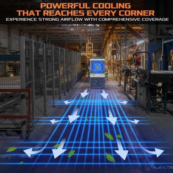 KAC 25-80 M 冷风机, 80L, 250W, 性价比最高的冷风机 | KSEIBI