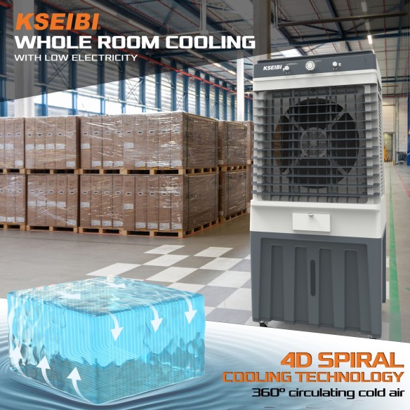 KAC 25-80 M 冷风机, 80L, 250W, 性价比最高的冷风机 | KSEIBI