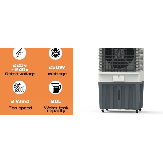 Stay Cool All Summer with the KAC 25-80 M Air Cooler | KSEIBI