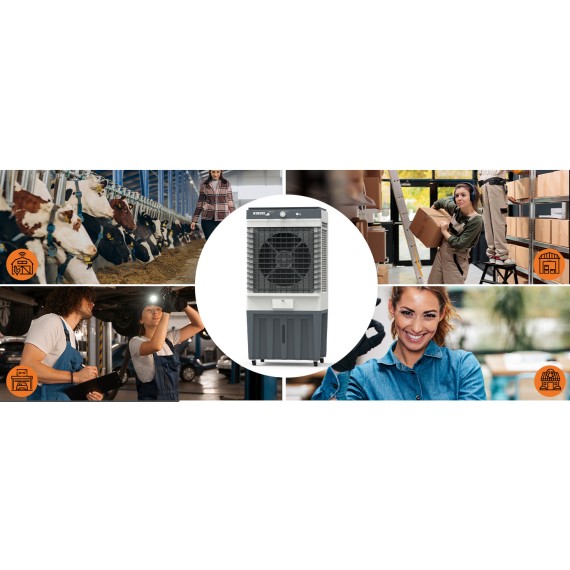 Купить воздушный охладитель KAC 25-80 M, 80 л, 250 Вт | KSEIBI