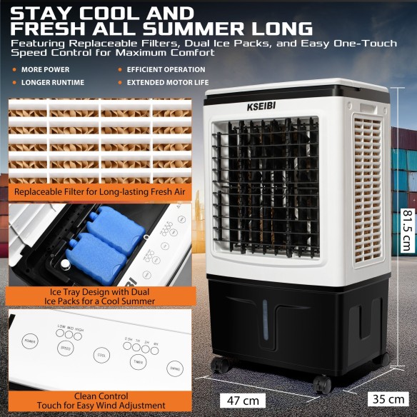 KAC 10-30 S AIR COOLER, 30L, 100W