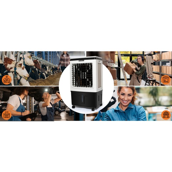 KAC 10-30 S AIR COOLER, 30L, 100W