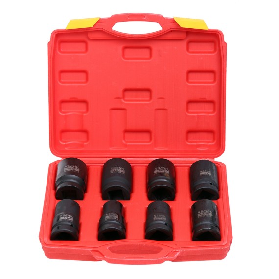 High-Quality Impact Socket Set for 1" Standard Sizes | KSEIBI