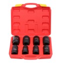High-Quality Impact Socket Set for 1" Standard Sizes | KSEIBI
