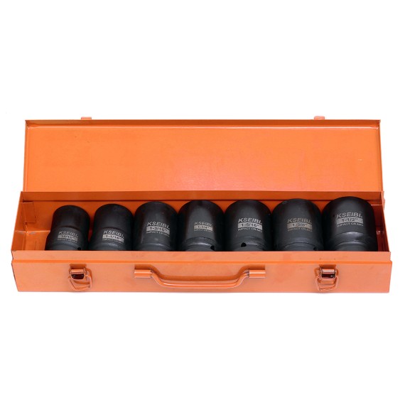 High-Quality Impact Socket Set 1"Deep for Heavy-Duty Jobs | KSEIBI