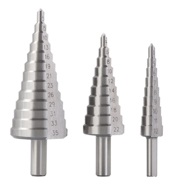 High-Quality Hss Step Drill Bits/Metric for Precision Drilling Projects | KSEIBI