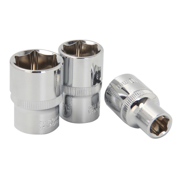 Купить набор шестигранных головок и трещотка 1/2" в Москве | KSEIBI