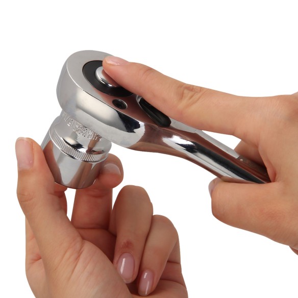 High-Quality Hexagon Socket And Ratchet Set for 1/2" Drive | KSEIBI