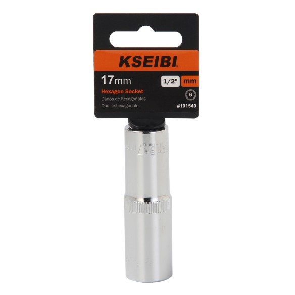 High-Quality Hexagon Deep Socket 1/2" Metric for Precision Work | KSEIBI