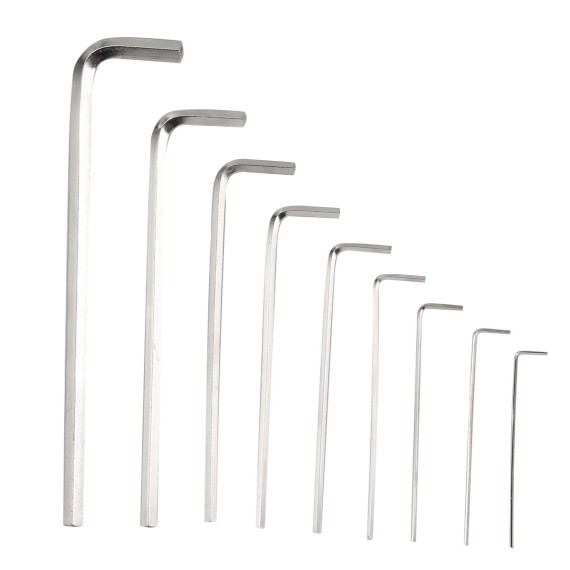 High-Quality Hex Key Wrench Set Short 9-Pc. SAE for Precision Work | KSEIBI
