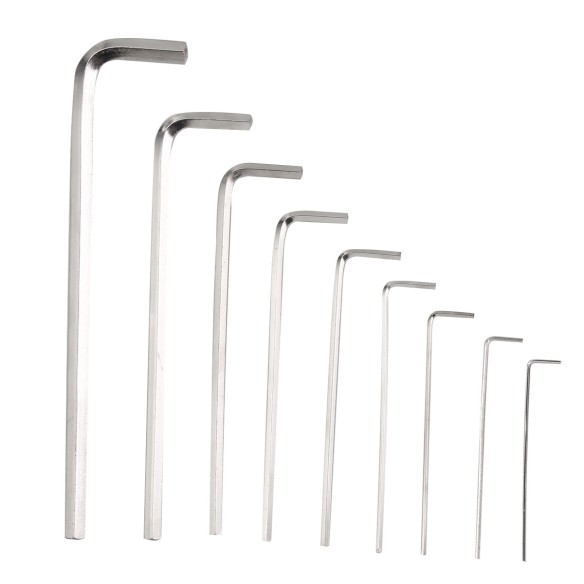 高品质短款内六角扳手套装 9件 (SAE) | KSEIBI