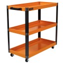 Premium Heavy-Duty Steel Utility Service Cart for Industrial Use | KSEIBI