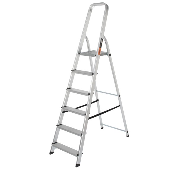 Household Aluminum Ladder – Lightweight Folding Step Stool | KSEIBI