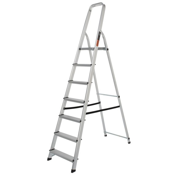 Household Aluminum Ladder – Lightweight Folding Step Stool | KSEIBI