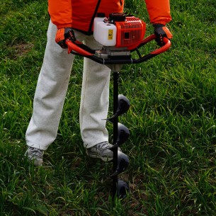 Powerful Gasoline Earth Auger for Efficient Digging | KSEIBI 2