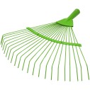 Durable Garden Straight Steel Leaf Rake for Efficient Yard Work | KSEIBI