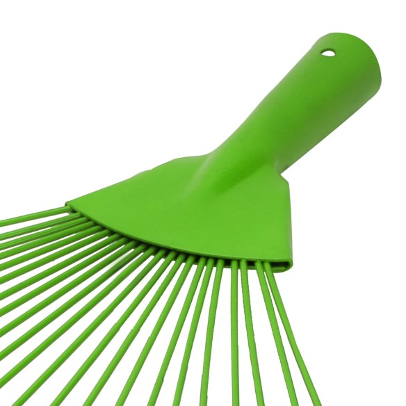 Durable Garden Straight Steel Leaf Rake for Efficient Yard Work | KSEIBI