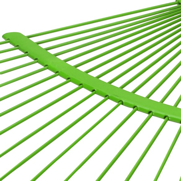 Durable Garden Straight Steel Leaf Rake for Efficient Yard Work | KSEIBI