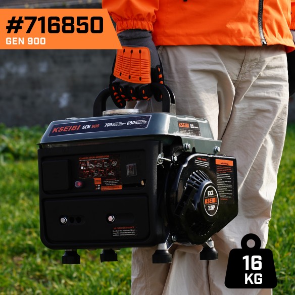 Power up Anywhere with the GEN 900 Gasoline-Powered Portable Generator | KSEIBI