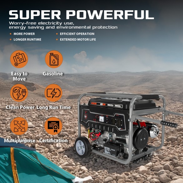 ژنراتور بنزینی GEN 5500 - بهترین گزینه برای تامین برق | KSEIBI