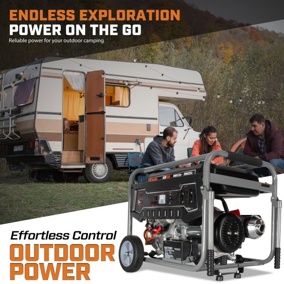 Power up your space with the GEN 5500 Gasoline Generator | KSEIBI
