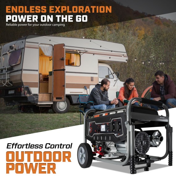 Power Up Your Space with the GEN 3000 Gasoline Generator | KSEIBI