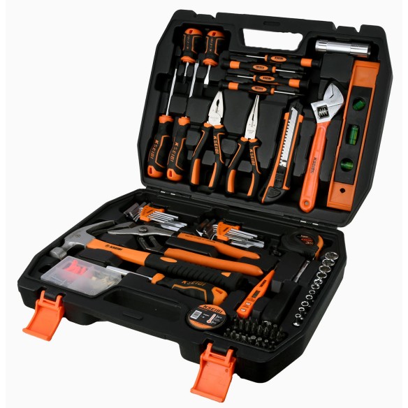 طقم عدد منزلية بعلبة بلاستيك عالي الجودة | KSEIBI