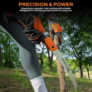 Premium Folding Saw Original Orange for Outdoor Enthusiasts | KSEIBI 2