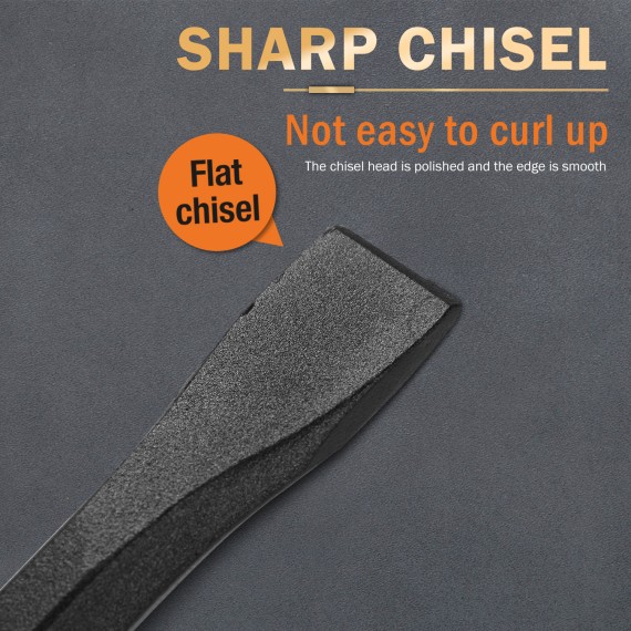 High-Quality Flat Cold Chisel Oct Shank for Precision Work | KSEIBI
