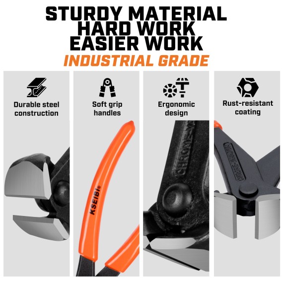 High-Quality End Cutting Nipper/PVC for Precise Results | KSEIBI